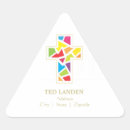 Search for blue triangles stickers Pink