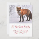 Search for fox cards Winter scene