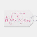 Search for monogram gift tags Script