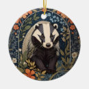 Search for badger christmas tree decorations Wildlife
