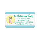Search for beach christmas return address labels Seashells