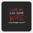 Search for i love my wife stickers Husband