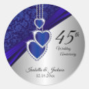 Search for 45th anniversary stickers Blue