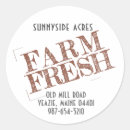 Search for red farm stickers Vintage