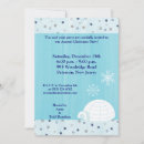 Search for icy blue invitations Party