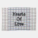 Search for love heart tea towels Blue