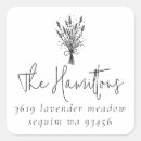 Search for lavender address stickers Botanical