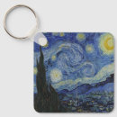 Search for starry night key rings Blue