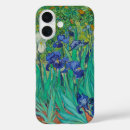 Search for van gogh irises iphone cases Green