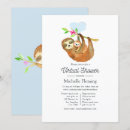 Search for cute sloth invitations Watercolor
