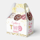 Search for 2nd birthday favour boxes Doughnut
