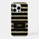 Search for gold black stripe iphone cases Girly