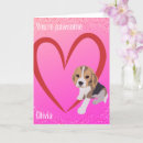 Search for beagle valentines day cards Heart