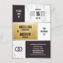 Search for black marble wedding invitations Unique