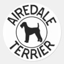 Search for airedale terrier stickers Airedales