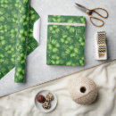 Search for four leaf clover wrapping paper Birthday