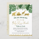 Search for parade baby shower invitations Greenery
