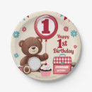 Search for teddy bear picnic plates Party