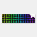 Search for checkers bumper stickers Black