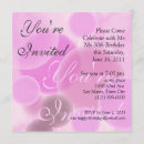 Search for bubbly square invitations Red