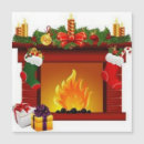 Search for fireplace christmas cards Unique