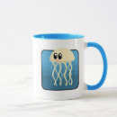 Search for cute jellyfish mugs Cartoon