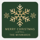 Search for green foil stickers Merry christmas