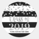 Search for black striped stickers Graduation