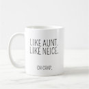 Search for funny niece mugs Best aunt ever