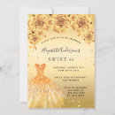 Search for hollywood sweet 16 invitations Gold