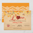 Search for fall shower wedding invitations Rustic