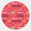 Search for year of the ox stickers Chinese new year