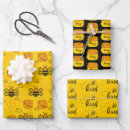Search for honeybee wrapping paper Honeycomb