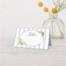 Search for bridal shower place cards Mediterranean