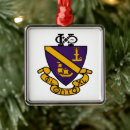 Search for embleme christmas tree decorations College business fraternity member