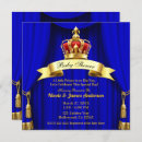 Search for gold crown baby shower invitations Fairytale
