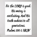 Search for goodness posters Psalm