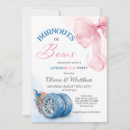 Search for gender reveal invitations Blue or pink