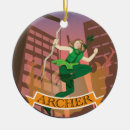 Search for bow and arrow christmas tree decorations Female