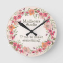 Search for blush pink floral clocks Flowers
