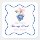 Search for watercolor blueberry stickers Berry first