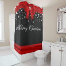 Search for red and black shower curtains Bathroom