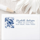 Search for rose bouquet return address labels Elegant