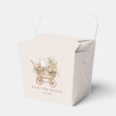 Search for elegant floral favour boxes Baby girl