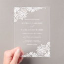 Search for elegant lace wedding invitations Vintage