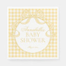 Search for yellow gingham napkins For her