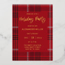 Search for fun seasonal invitations Gold