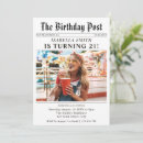 Search for magazine birthday invitations Newspaper