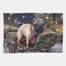 Search for pug tea towels Dog lovers