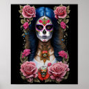 Search for mexican woman posters Skull